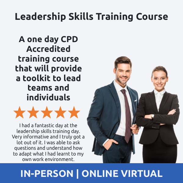 CPD Accredited Leadership Skills Training Course