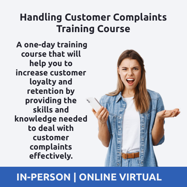 Customer Complaint Handling Training Course